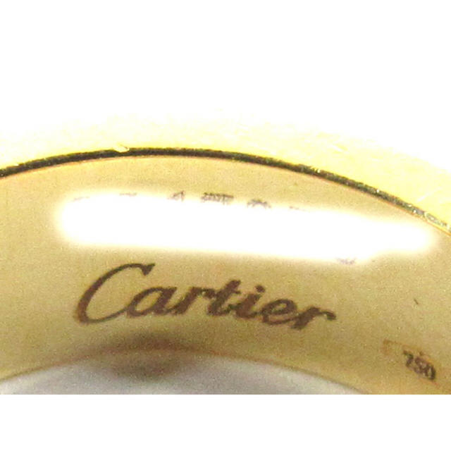 カルティエCartierラブリングYG47号本物 1