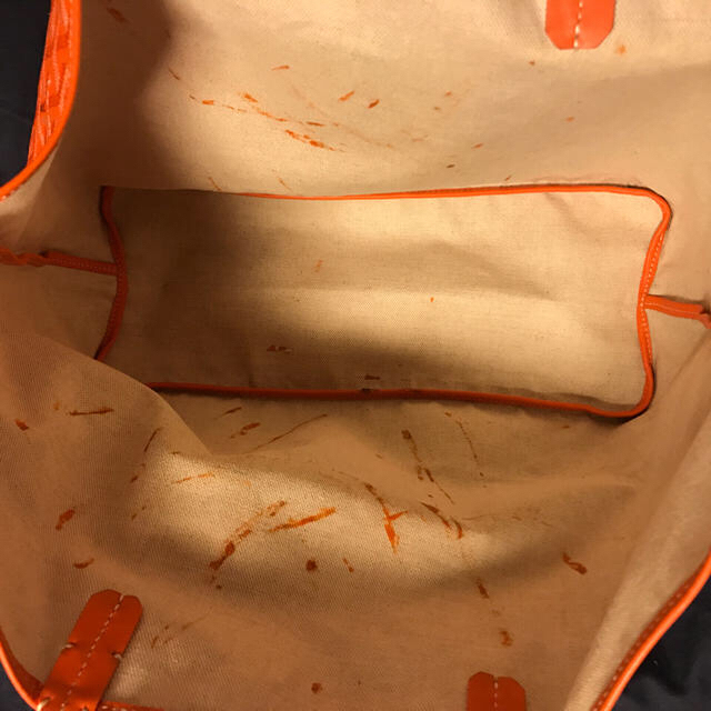 GOYARD(ゴヤール)の値下しました‼︎ゴヤール サンルイPMオレンジ本物保証未使用訳あり レディースのバッグ(トートバッグ)の商品写真