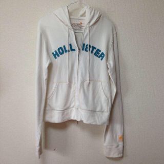 ホリスター(Hollister)のHOLLISTER♡パーカー白(パーカー)