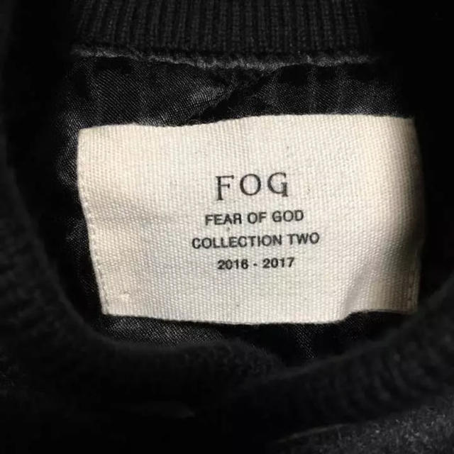 FEAR OF GOD(フィアオブゴッド)のfog サイズ S 定価以下 メンズのジャケット/アウター(スタジャン)の商品写真