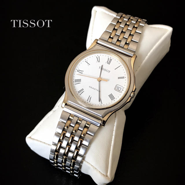 TISSOT(ティソ)のpaku様専用 TISSOT クォーツ 腕時計 SEASTAR   防水  メンズの時計(腕時計(アナログ))の商品写真