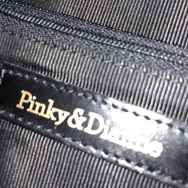 Pinky&Dianne(ピンキーアンドダイアン)のピンキー&ダイアン ショルダーバッグ クロコダイル型押し 赤系のこげ茶 美品 レディースのバッグ(ショルダーバッグ)の商品写真