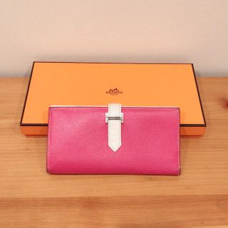 エルメス(Hermes)の☆アッコ様専用☆ エルメス ベアンスフレ バイカラー □O刻☆(財布)