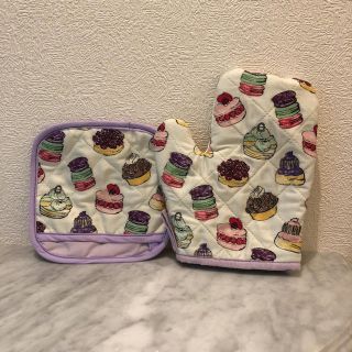 ラデュレ(LADUREE)のラデュレ ミトン 鍋敷き(収納/キッチン雑貨)