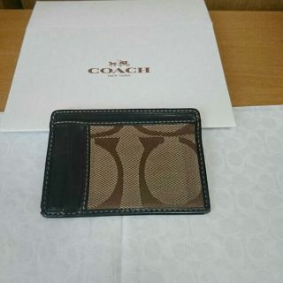 コーチ(COACH)の【お買い得】COACH コーチ カードケース／定期入れ／名刺入れ(名刺入れ/定期入れ)