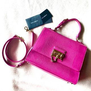 ドルチェアンドガッバーナ(DOLCE&GABBANA)の［お値下げ！］Dolce&Gabbana  ハンドバッグ  Monica(ハンドバッグ)