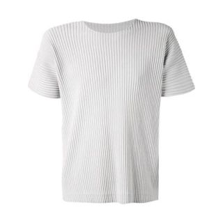 プリーツプリーズイッセイミヤケ(PLEATS PLEASE ISSEY MIYAKE)の美品 homme plissé issei miyake プリーツ tシャツ(Tシャツ/カットソー(半袖/袖なし))