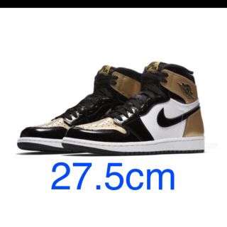 ナイキ(NIKE)のNIKE AIR JORDAN 1 RETRO HIGH OG NRG GOLD(スニーカー)