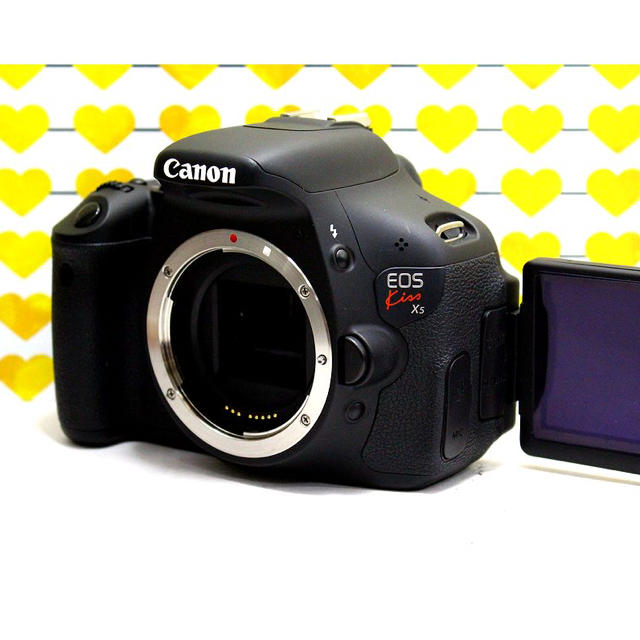 Canon(キヤノン)のWi-Fi転送❣️自撮り❤️Canon EOS Kiss X5  キャノン   スマホ/家電/カメラのカメラ(デジタル一眼)の商品写真