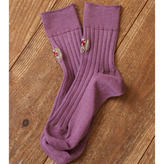フィグロンドン(fig London)の【新品 未開封】フィグロンドン 靴下 stitch socks(ソックス)