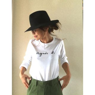 アニエスベー(agnes b.)の大人気 アニエス・ベー ロゴＴ 長袖 T1(Tシャツ(長袖/七分))