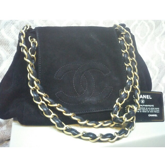 シャネル☆CHANEL☆スウェード☆美品☆素敵☆バッグ