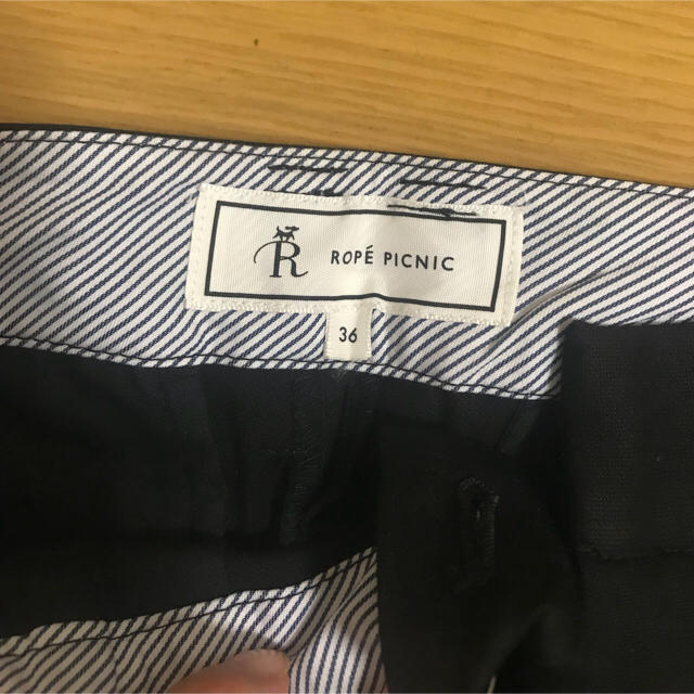 Rope' Picnic(ロペピクニック)のけいけい様専用 最終値下げ ロペピクニック パンツ 黒 レディースのパンツ(クロップドパンツ)の商品写真