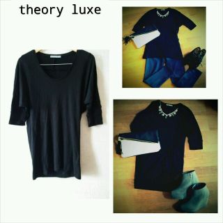 セオリー(theory)のtheory luxe ドルマンワンピ(ミニワンピース)