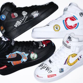 シュプリーム(Supreme)のSUPREME × NBA × NIKE AIR FORCE 1 MID(スニーカー)