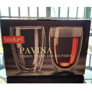 ボダム(bodum)のbodum PAVINA ダブルウォールグラス　新品未使用(グラス/カップ)