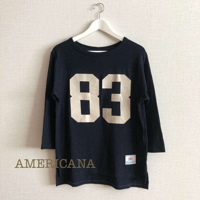 美品⭐️AMERICANA  アメリカーナ フットボール Ｔシャツ カットソーレディース