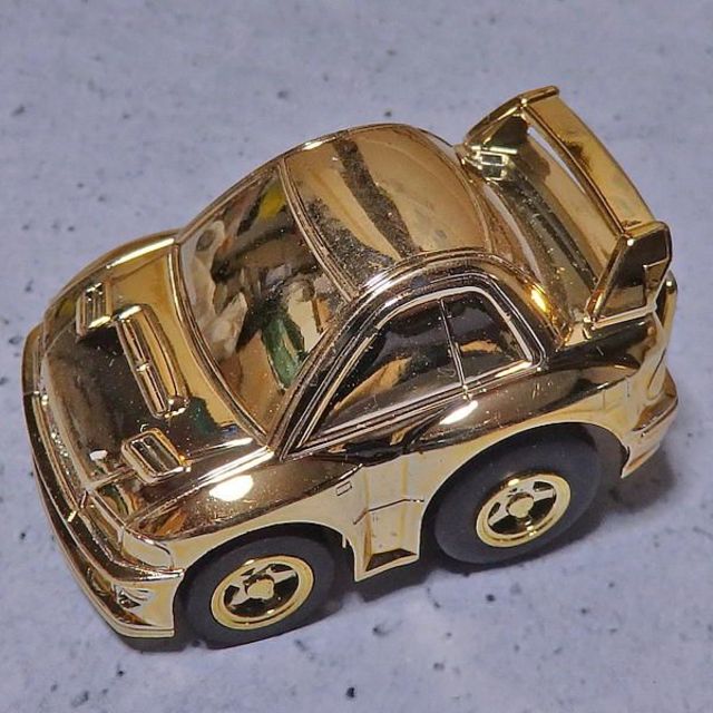 Takara Tomy - チョロQ インプレッサ 非売品ゴールドバージョン Takara Tomy - チョロQ インプレッサ 非売品ゴールドバージョン