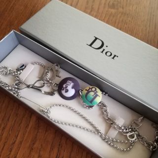 Christian Dior クリスチャンディオール ネックレス スカル 人気