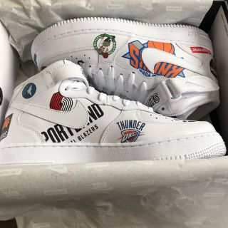 シュプリーム(Supreme)の27cm NIKE NBA SUPREME AIR FORCE 1 MID(スニーカー)