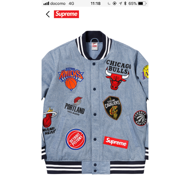 M】supreme nike nba デニムジャケット シュプリーム ナイキ Gジャン M】supreme nike nba デニムジャケット シュプリーム ナイキ Gジャン