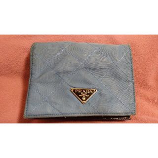 プラダ(PRADA)の【難ありご了承いただいた上でご購入ください】プラダ ２つ折り財布(財布)