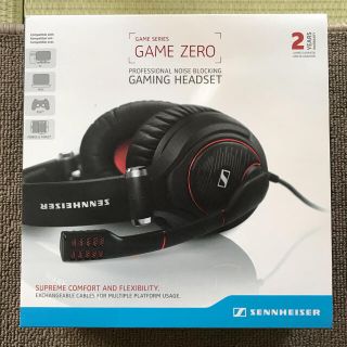 ゼンハイザー(SENNHEISER)の美品  SENNHEISER GAME ZERO(ヘッドフォン/イヤフォン)