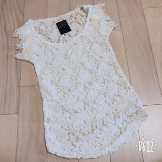 ムルーア(MURUA)の美品♡ MURUA レース トップス ◡̈♥︎(カットソー(半袖/袖なし))