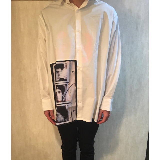 raf simons オーバーサイズシャツ 17ss