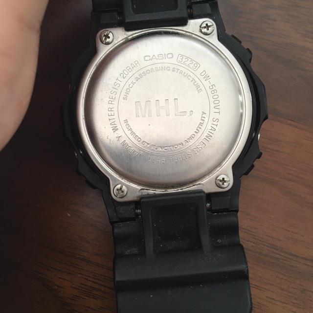 MARGARET HOWELL(マーガレットハウエル)のG-SHOCK×MHL. コラボ腕時計 メンズの時計(腕時計(デジタル))の商品写真