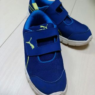 プーマ(PUMA)のプーマ　21㎝　ブルー(スニーカー)