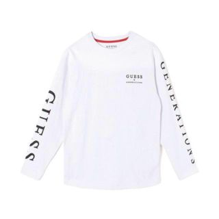 ゲス(GUESS)のGENERATIONS x GUESS SLEEVE LOGO L/S TEE(Tシャツ/カットソー(七分/長袖))