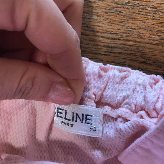 celine(セリーヌ)のお値下げしました！美品 Celine 90 キッズ/ベビー/マタニティのキッズ服女の子用(90cm~)(ワンピース)の商品写真