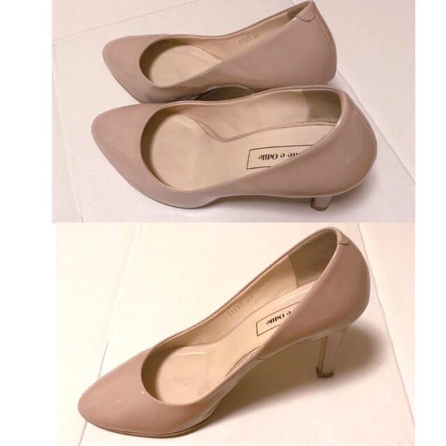 Odette e Odile(オデットエオディール)のオデットエオディール 23 ピンク パンプス エナメル レディースの靴/シューズ(ハイヒール/パンプス)の商品写真