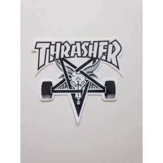 スラッシャー(THRASHER)のThrasher ステッカー　SK8Goat ホワイト(その他)