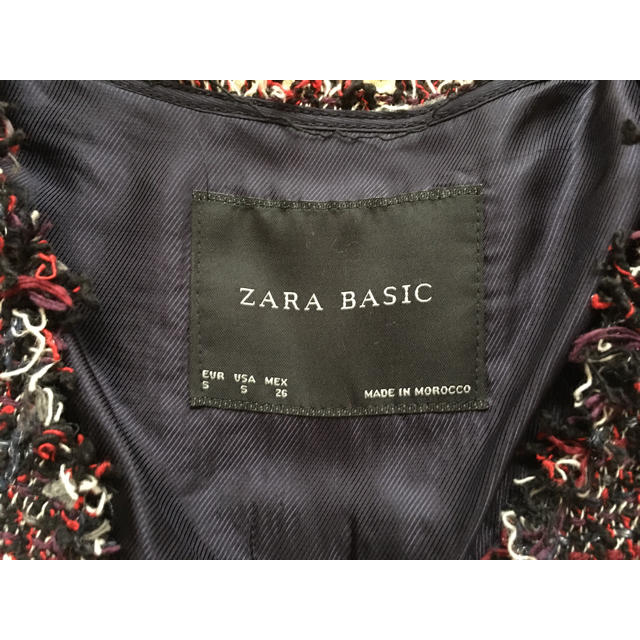 ZARA(ザラ)のZARA⭐️ツイード ロングジャケット レディースのジャケット/アウター(ノーカラージャケット)の商品写真