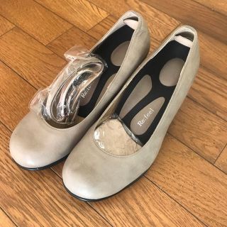 リゲッタ(Re:getA)のリゲッタ パンプス ベージュ Lサイズ(ハイヒール/パンプス)