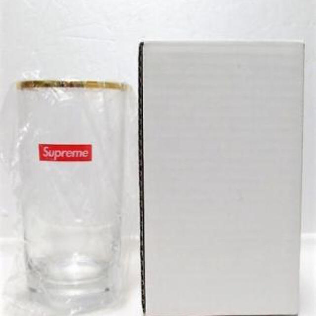 Supreme(シュプリーム)のsupreme コップ グラス 未使用 シュプリーム ボックスロゴ インテリア/住まい/日用品のキッチン/食器(グラス/カップ)の商品写真