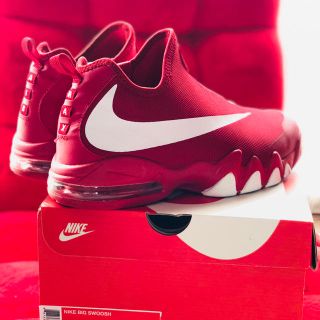 ナイキ(NIKE)のNIKE BIG SWOOSH GYM RED(スニーカー)