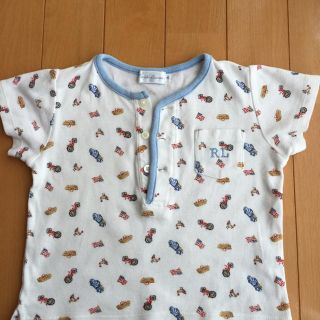 ラルフローレン(Ralph Lauren)のラルフローレン Ｔシャツsize80 ボタン(Ｔシャツ)