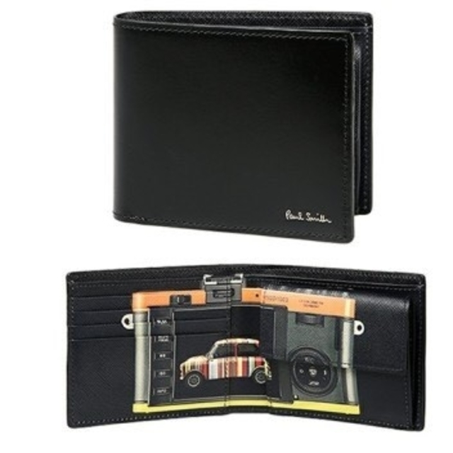 Paul Smith(ポールスミス)のポールスミス　paul smith ライカミニ　コラボ　二つ折り　財布　クーパー メンズのファッション小物(折り財布)の商品写真