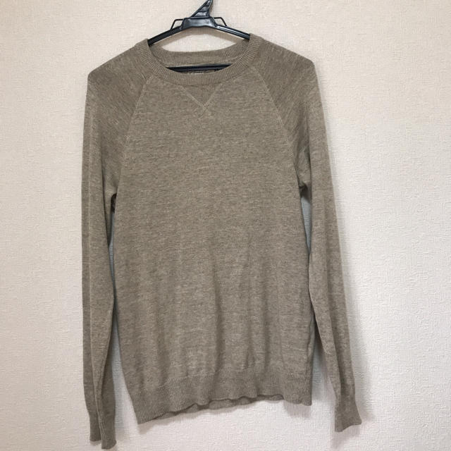 H&M(エイチアンドエム)のコットンセーター H&M 春ニット 美品！ メンズのトップス(スウェット)の商品写真