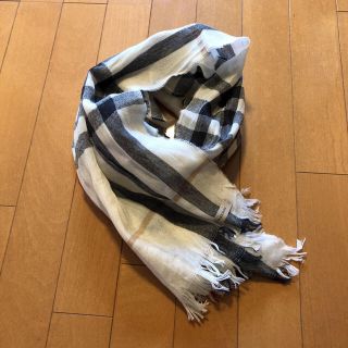 バーバリー(BURBERRY)の専用‼️BURBERRY バーバリー チェック ストール 春用(ストール/パシュミナ)