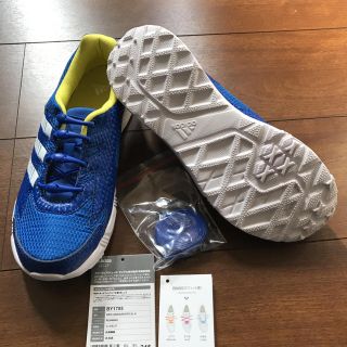 アディダス(adidas)の値下げ！新品！アディダス  スニーカー  24.5 男の子  キッズ(スニーカー)