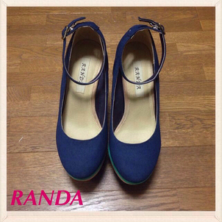 ランダ(RANDA)の値下げ！RANDA♡スウェードサンダル(サンダル)