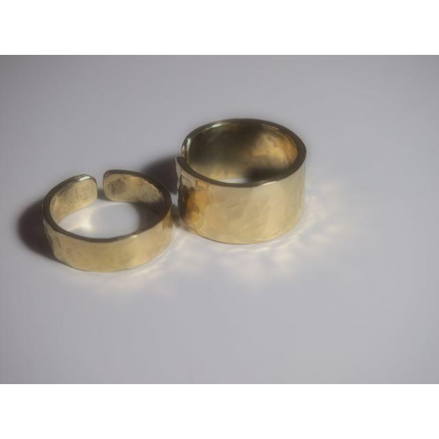 本格brass（真鍮）リング レディースのアクセサリー(リング(指輪))の商品写真