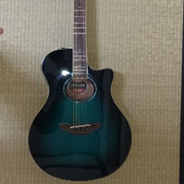 YAMAHA　オリエンタルブルーバースト（エレアコ）　新品】　APX600　アコースティックギター