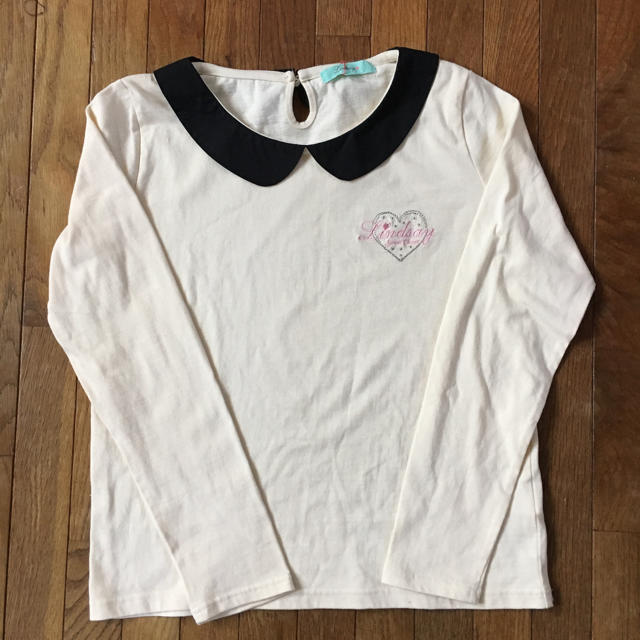 Lindsay(リンジィ)のLindsayの長袖シャツ160 キッズ/ベビー/マタニティのキッズ服女の子用(90cm~)(Tシャツ/カットソー)の商品写真