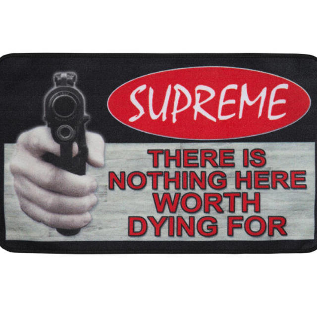 Supreme(シュプリーム)のsupreme welcome mat インテリア/住まい/日用品のラグ/カーペット/マット(玄関マット)の商品写真