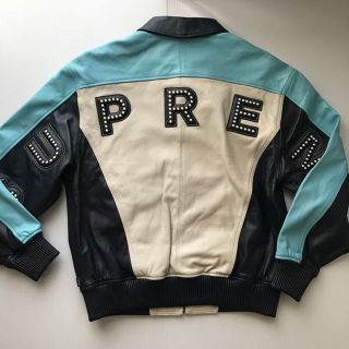 シュプリーム(Supreme)のSupreme Studded Arc Logo Leather Jacket(レザージャケット)